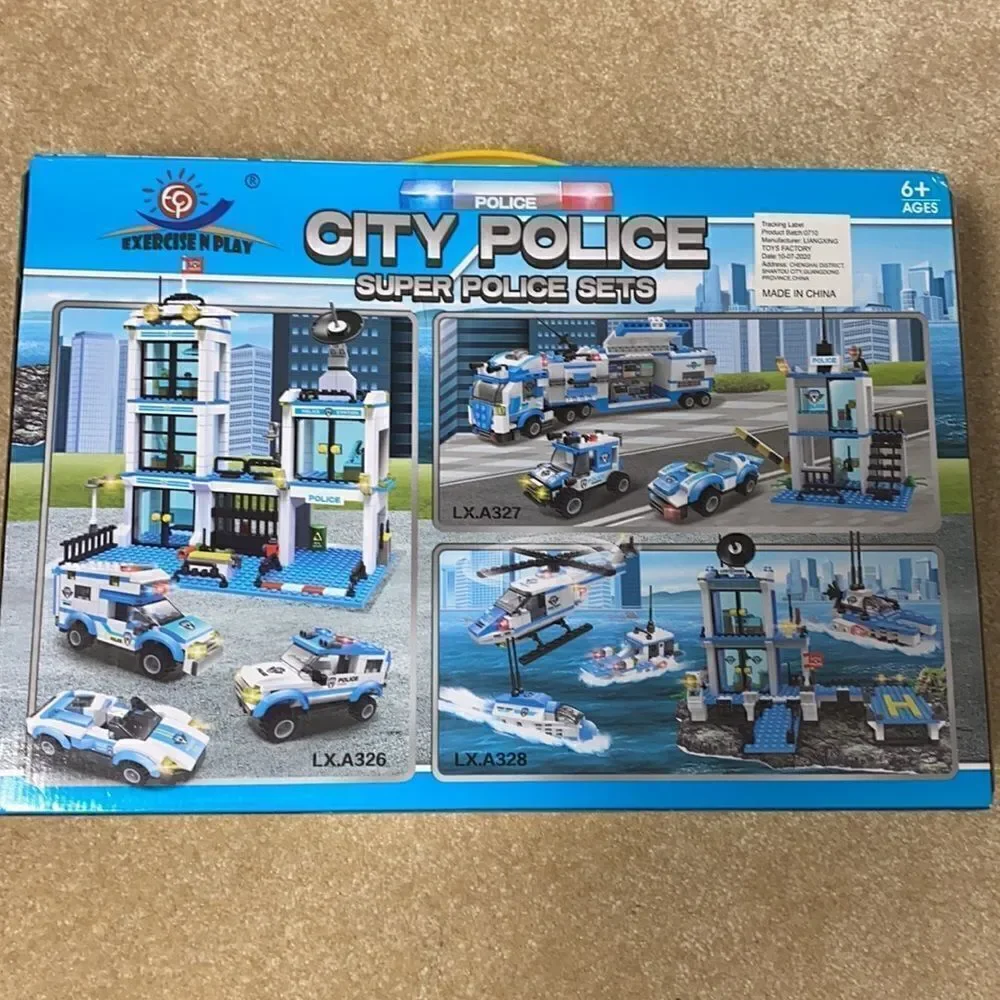 City Police Super Police Set NWT